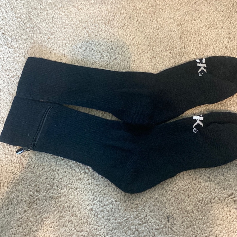 Socks with money pocket